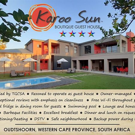 Karoo Sun Boutique Guest House Оудсгорн Екстер'єр фото
